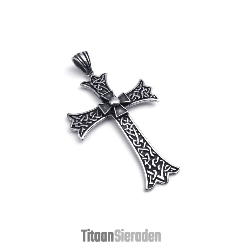 Deft Design Delicate Kleuren Hoge Kwaliteit Titanium Kruis Hanger