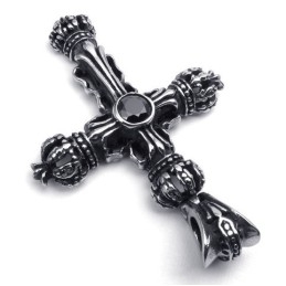 Professioneel Ontwerp Delicate Kleuren De Koningin Van Kwaliteit Titanium Kruishanger