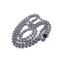 Heren Gouden Hanger Ketting Van Puur Titanium (Nieuw)