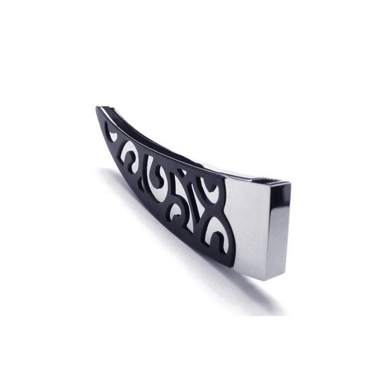 Heren Zwarte Lance Pure Titanium Kettinghanger 6588 Heren Zwarte Lance Pure Titanium Kettinghanger 6588