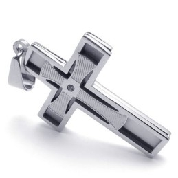 De Nieuwste Technologie Kleurbriljantie Zal Een Langdurige Reputatie Hebben Titanium Kruis Hanger