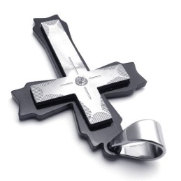 Vakkundige Productie, Schitterende Kleuren Om Te Genieten Van Een Hoge Reputatie In Binnen- En Buitenland. Titanium Kruishanger