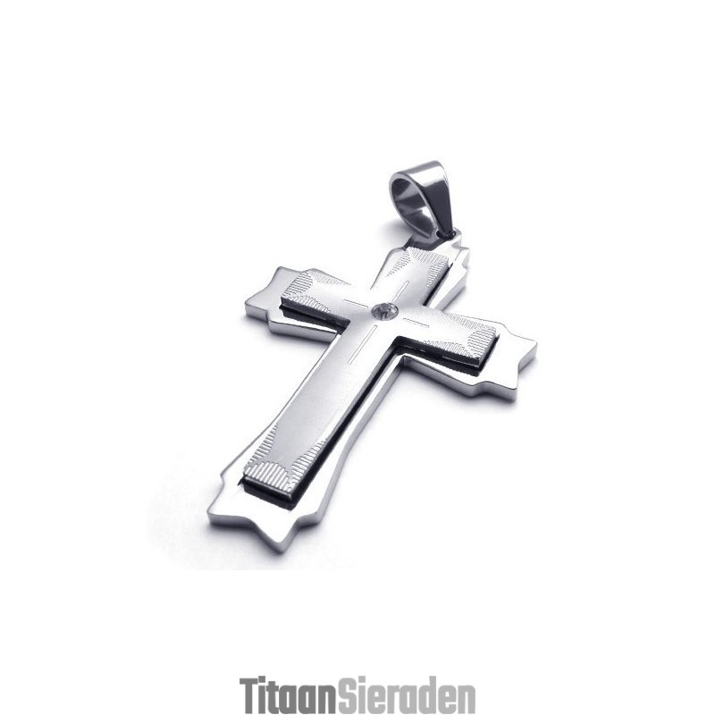 Voor Uw Selectie Kleurbriljantie Betrouwbare Kwaliteit Titanium Kruishanger