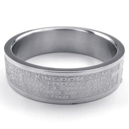 Behendig Ontwerp, Kleur, Briljantie, Betrouwbare Kwaliteit Titanium Ring