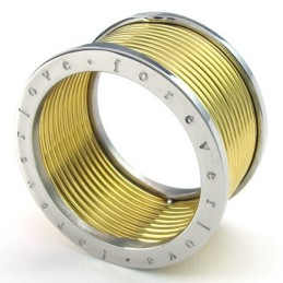 Rationele Constructie Kleur Briljantie Stabiele Kwaliteit Titanium Ring