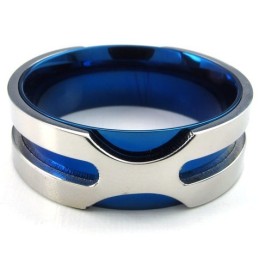 Elegante Vorm, Prachtige Kleuren, Betrouwbare Kwaliteit Titanium Ring