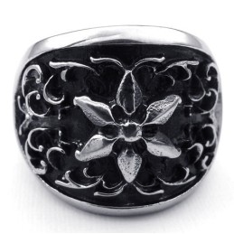 Weelderig Ontwerp, Delicate Kleuren, Betrouwbare Kwaliteit Titanium Ring