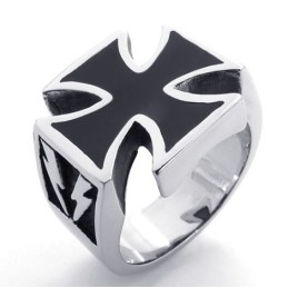 Elegante Vorm, Kleur, Briljantie, Superieure Kwaliteit Titanium Ring
