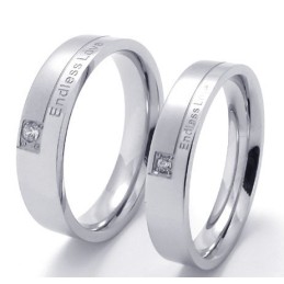 Behendig Ontwerp, Schitterende Kleur, Uitstekende Kwaliteit Titanium Ring