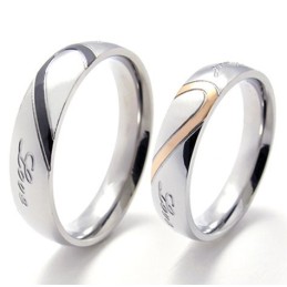 Elegante Vorm, Kleur, Briljantie, Uitstekende Kwaliteit Titanium Ring