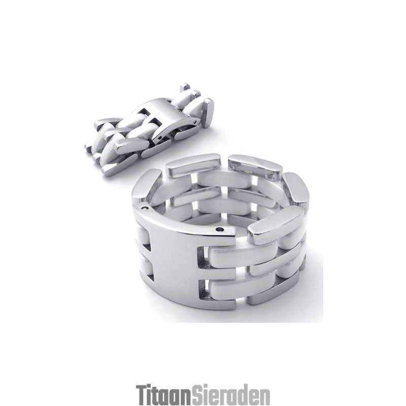 Vakkundige Vervaardiging Prachtige Kleuren Hoogwaardige Titanium Ring Vakkundige Vervaardiging Prachtige Kleuren Hoogwaardige Titanium Ring