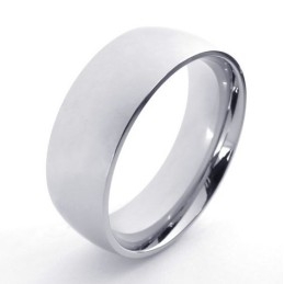 Vakkundige Vervaardiging Kleur Briljantie Stabiele Kwaliteit Titanium Ring