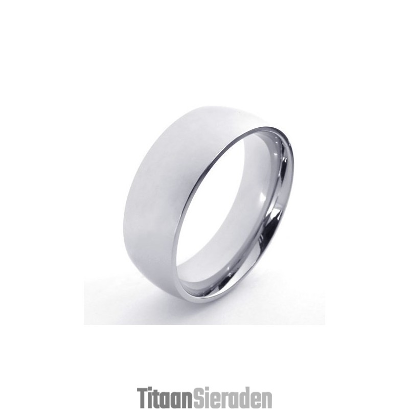 Vakkundige Vervaardiging Kleur Briljantie Stabiele Kwaliteit Titanium Ring