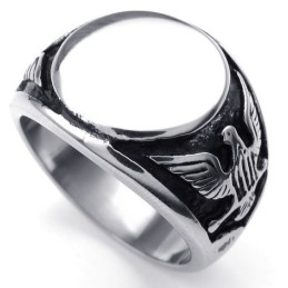 Modieuze Patronen, Kleurbriljantie, Duurzaam In Gebruik, Titanium Ring