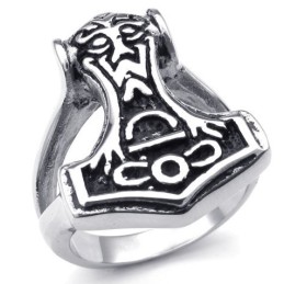 Modern Design, Delicate Kleuren, Superieure Kwaliteit Titanium Ring